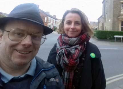 Lucy and Ben in Castle Ward