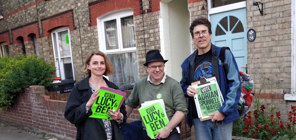 Lucy Ben Adrian Bedford Green Party